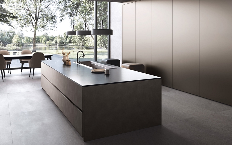 Brushed Brown, BORTE - Premium Panel | LX Hausys US